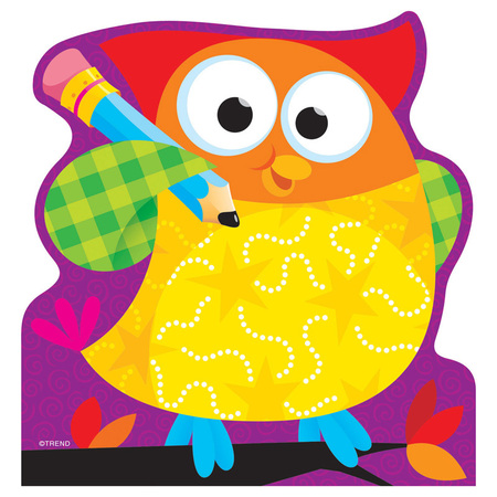 TREND ENTERPRISES Notepad, Owl Stars, 5X5, 50Sh T-72076